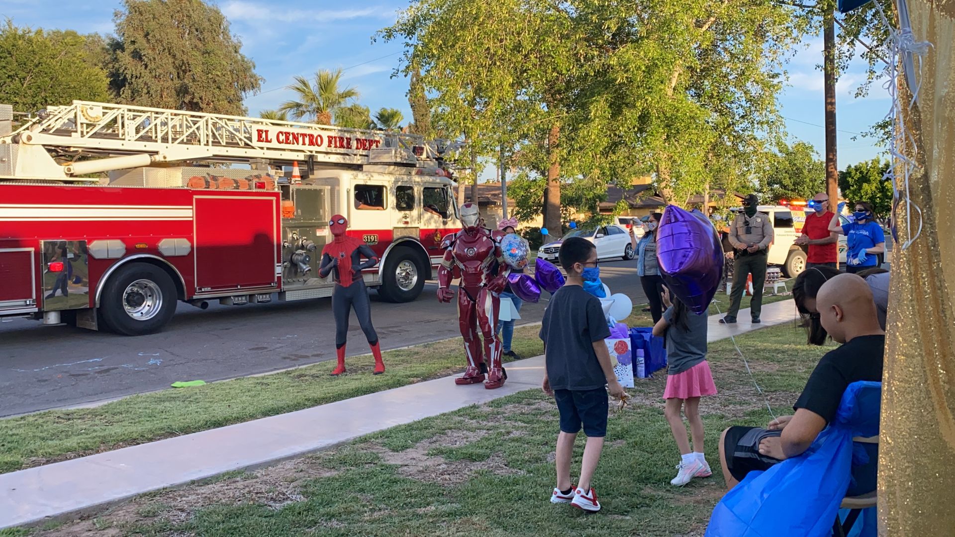 Make a Wish parade